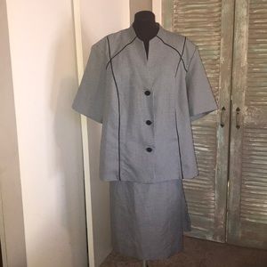 Checkered Dress Suit